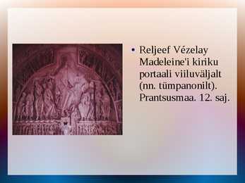 Romaani stiili kujutav ja tarbekunst #11