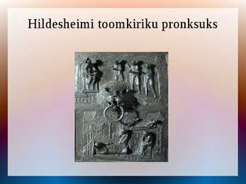 Romaani stiili kujutav ja tarbekunst #7