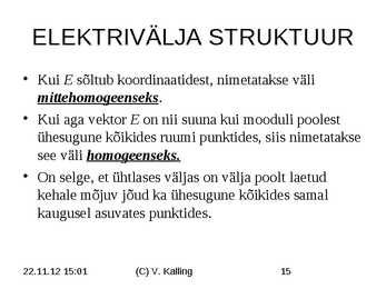 Elekter ja magnetism #15