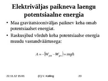 Elekter ja magnetism #23
