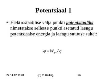 Elekter ja magnetism #26