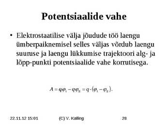 Elekter ja magnetism #28