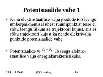 Elekter ja magnetism #29