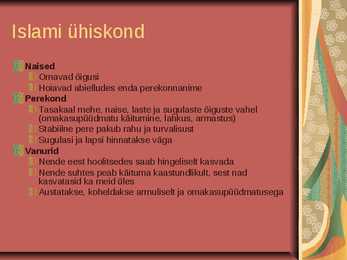 Araabia ja Islam #9