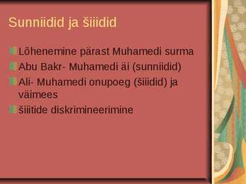 Araabia ja Islam #10