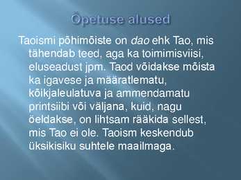Taoism #4