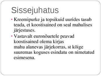 Kemikaalid kosmeetikas #2