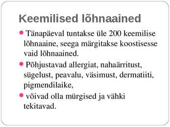 Kemikaalid kosmeetikas #11