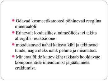 Kemikaalid kosmeetikas #14
