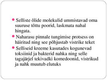 Kemikaalid kosmeetikas #15