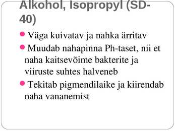 Kemikaalid kosmeetikas #5