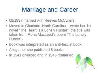 Carson McCullers #4