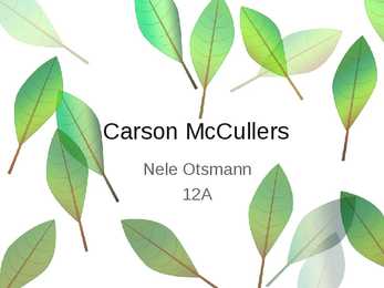 Carson McCullers