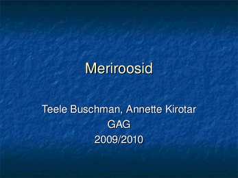 Meriroosid