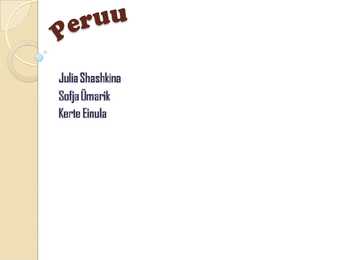 Peruu