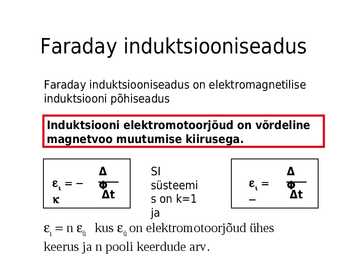Elektromagnetiline induktsioon #15