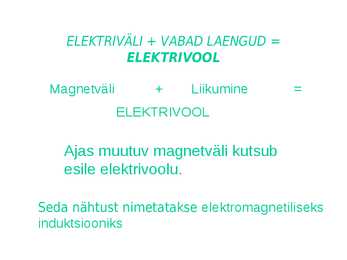 Elektromagnetiline induktsioon #9