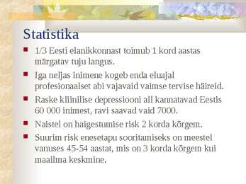 Kliiniline depressioon #3