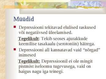 Kliiniline depressioon #4