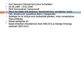 Kurt Schwitters #2