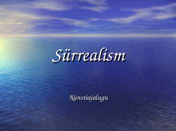 Esitlus sürrealismist