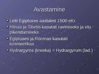 Elavhõbe #2