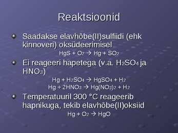 Elavhõbe #5