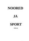 Noored ja sport