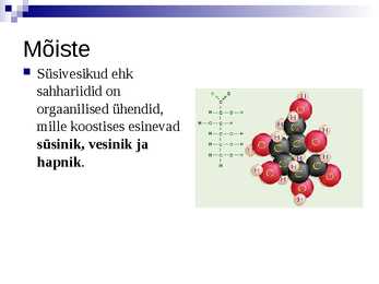 Süsivesikud #2