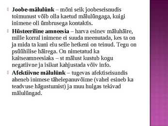 Mälu #11