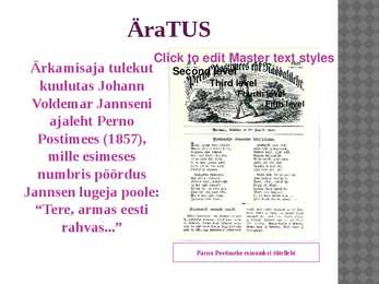 Eesti Ärkamisaeg #3