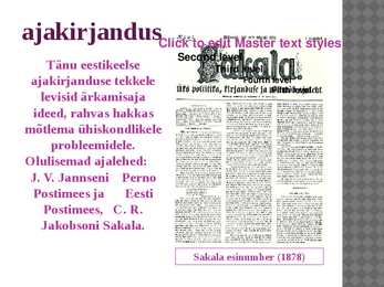 Eesti Ärkamisaeg #4