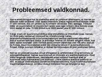 Norra majanduse areng aastatel 1991-2004 #21
