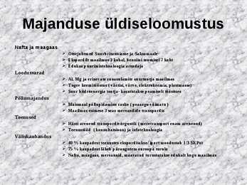 Norra majanduse areng aastatel 1991-2004 #4
