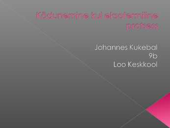 Kõdunemine kui eksotermiline protsess