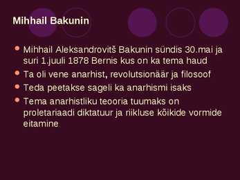 Mihhail Bakunin #2