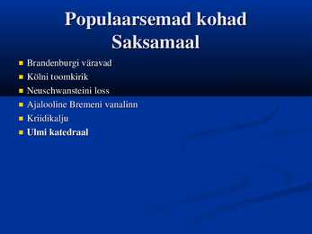 Saksamaa turism #4