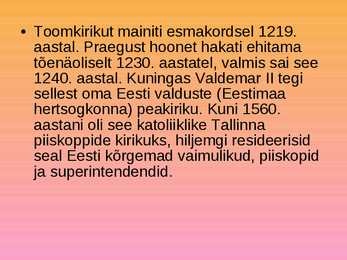 Tallinna toomkirik #3
