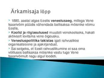 Ärkamisaeg #10