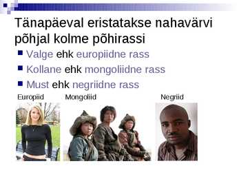 Mongoliidid ja rassid #5