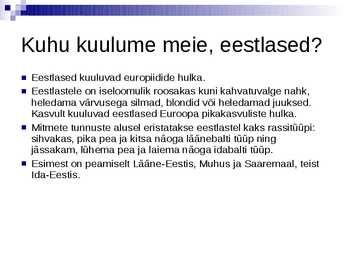 Mongoliidid ja rassid #6