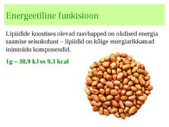 Lipiidid #15