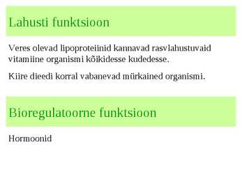 Lipiidid #20