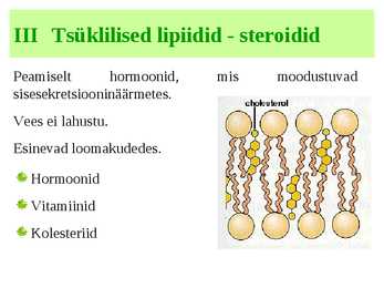 Lipiidid #10