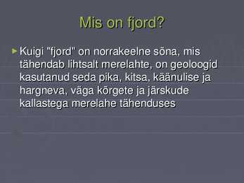 Romsdalsfjord Norras #2