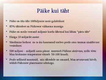 Päike #5