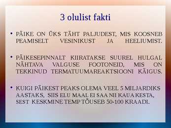 Päike #7