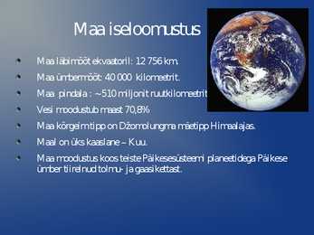 Maa ja kuu #11