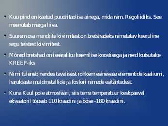 Maa ja kuu #8