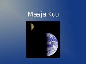 Maa ja kuu